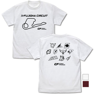 『新世紀GPXサイバーフォーミュラ』富士岡サーキット Tシャツ/WHITE【202406再販】