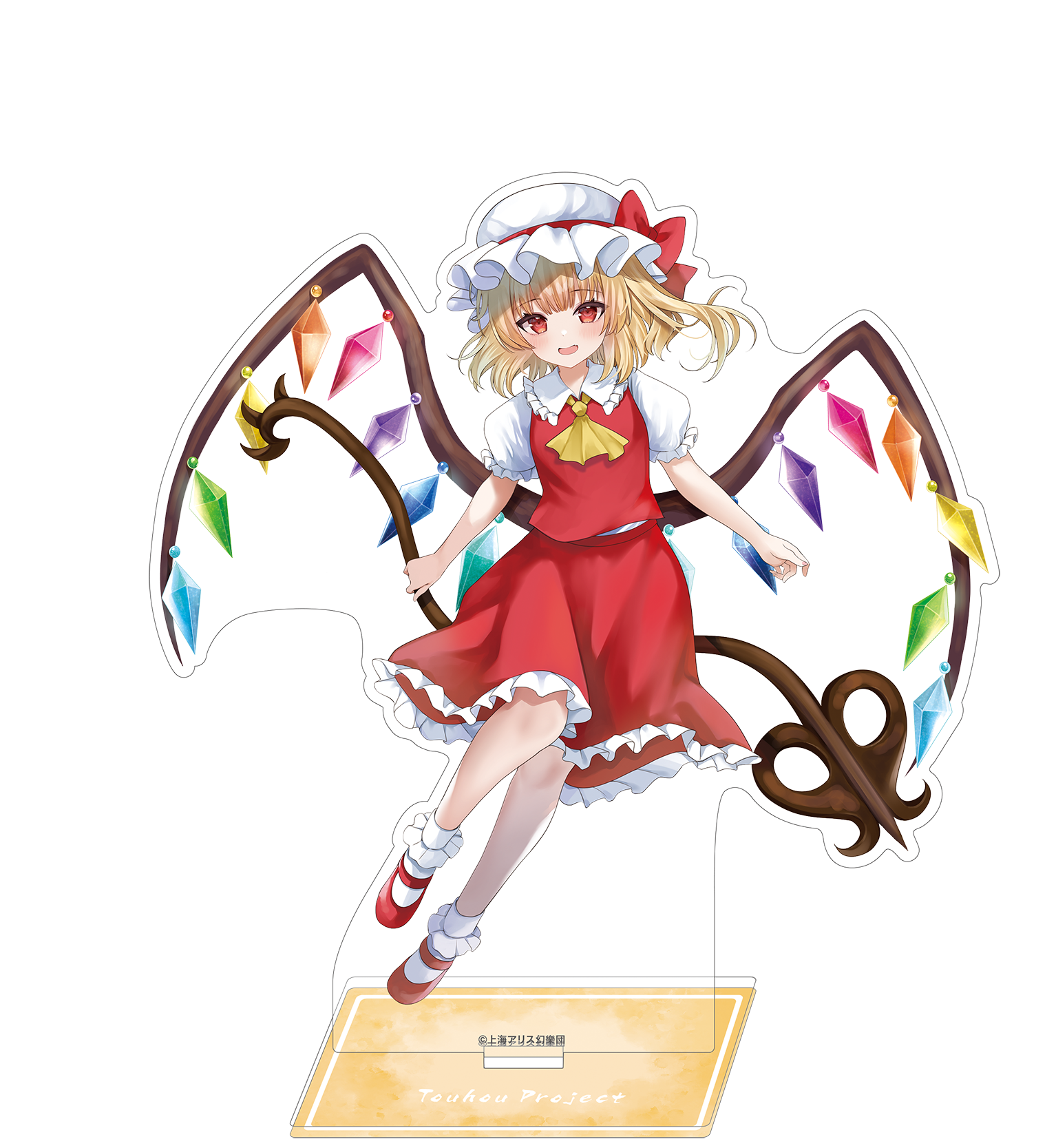 新品 波天宮文具 東方Project 下敷きフランドールスカーレット 上海アリス 新品 波天宮文具 東方Project 下敷きフランドールスカーレット