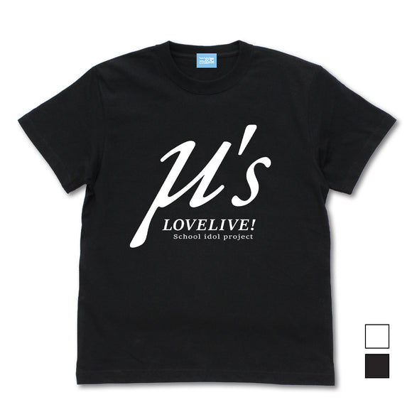 『ラブライブ！』μ’s Tシャツ / BLACK