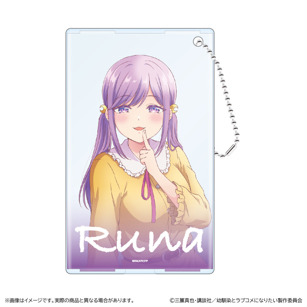 『幼馴染とはラブコメにならない』クリアパスケース/月見るな