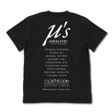 『ラブライブ！』μ’s Tシャツ / BLACK