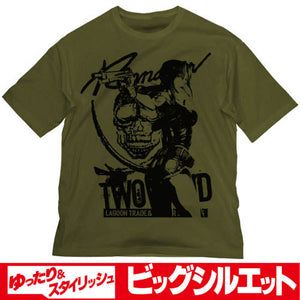 『BLACK LAGOON』レヴィ ビッグシルエットTシャツ MOSS【202404再販】