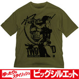 『BLACK LAGOON』レヴィ ビッグシルエットTシャツ MOSS【202404再販】