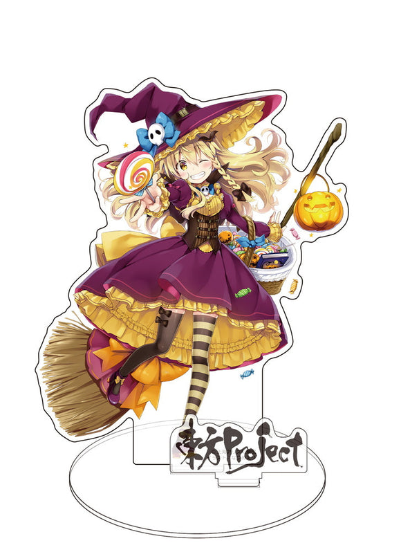 『東方Project』アクリルフィギュア ハロウィン 霧雨魔理沙 illust：なつめえり【202405再販】