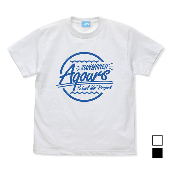 『ラブライブ!サンシャイン!! 』Aqours Tシャツ/WHITE【202405再販】