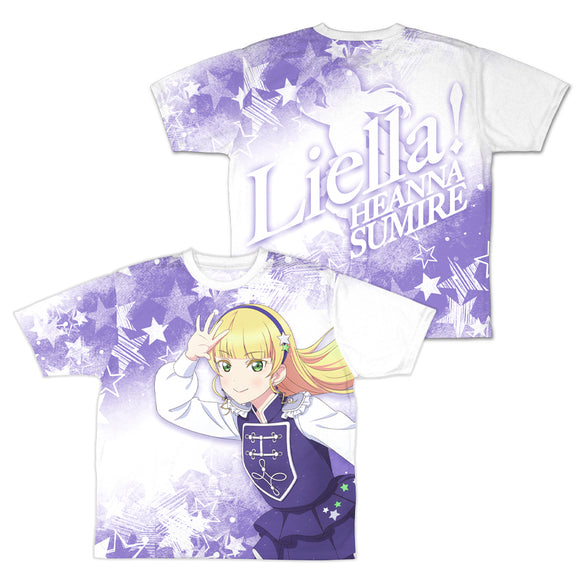 『ラブライブ!スーパースター!!』描き下ろし 平安名すみれ 両面フルグラフィックTシャツ『Sing！Shine！Smile！』Ver.