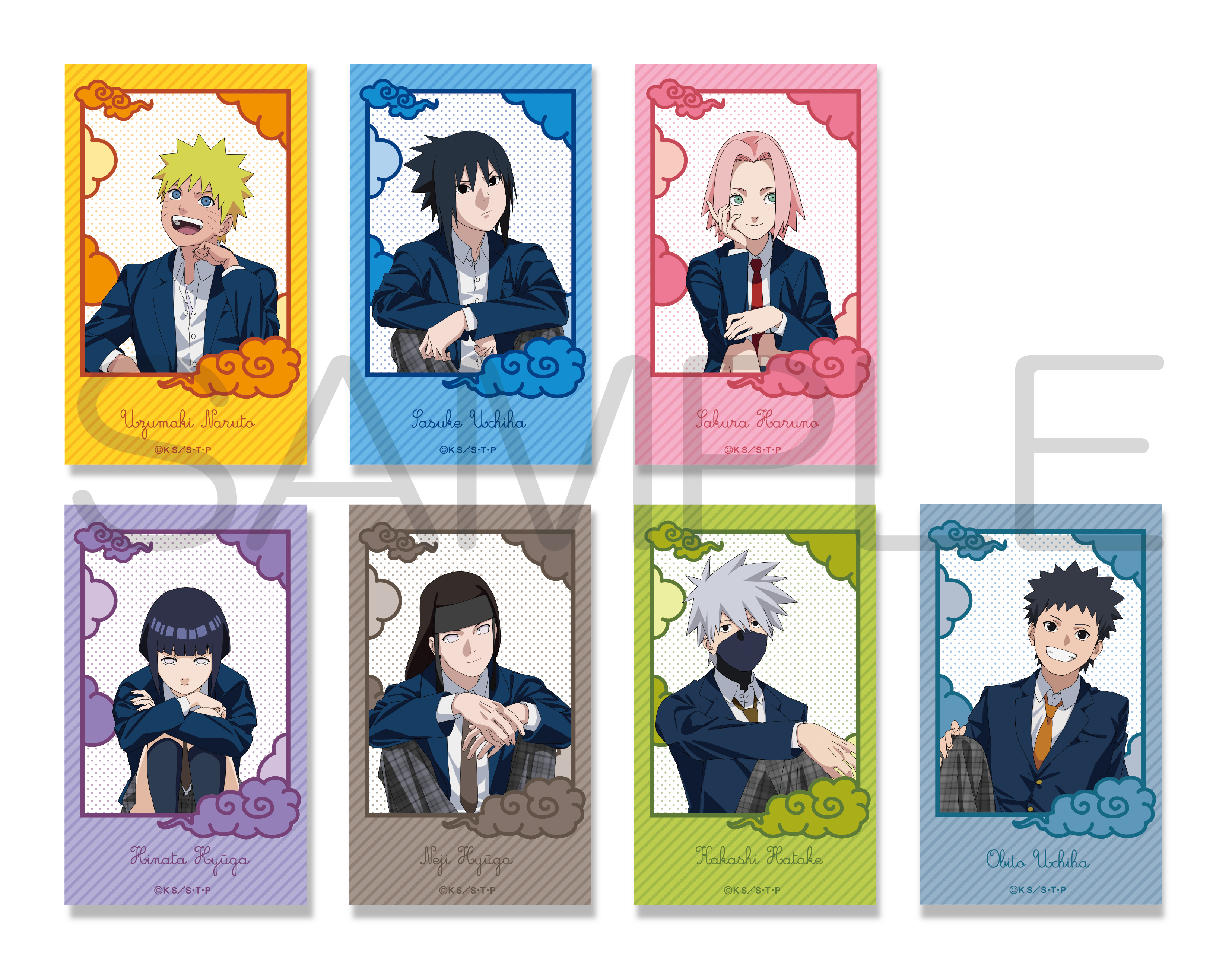 NARUTO ナルト ブロマイドカード 29枚 01_NARUTO_photocard_SAMPLE.png