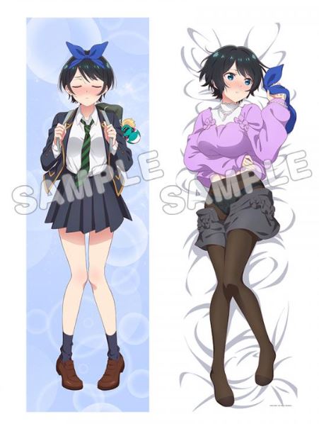 レビュー高評価の商品!の商品をすべて 彼女、お借りします』描き下ろし抱き枕カバー Anime – 更科瑠夏 枕
