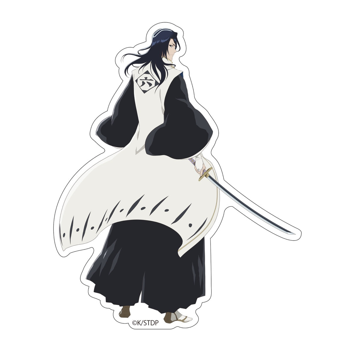 Bleach 四楓院夜一 鬼道ステッカー ストラップ 朽木白哉 浦原喜助