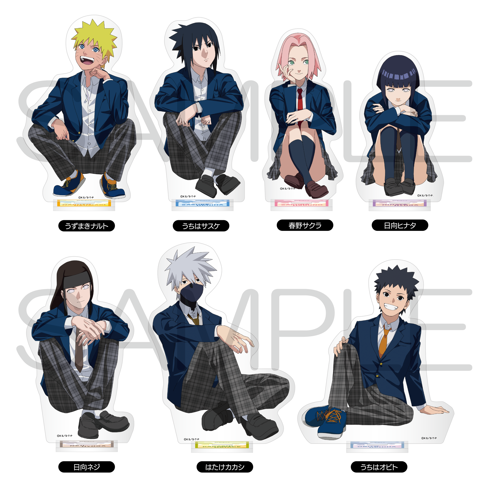 希少 NARUTO ナルトサスケカカシオビト複製原画特典非売品