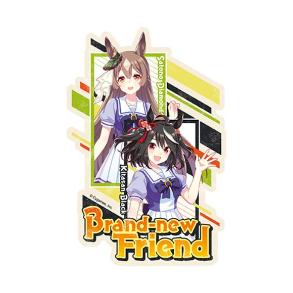 『ウマ娘 プリティーダービー』トラベルステッカー 8.Brand-new Friend