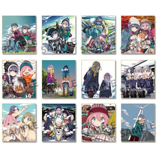 ゆるキャン△  トレーディングミニ色紙 12種コンプ Amazon.co.jp: 【再販】ゆるキャン△ トレーディングミニ色紙