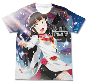 『ラブライブ!サンシャイン!!』黒澤ダイヤ フルグラフィックTシャツ MIRAI TICKET Ver.