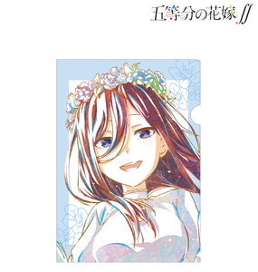 『五等分の花嫁∬』中野三玖 Ani-Art 第4弾 クリアファイル