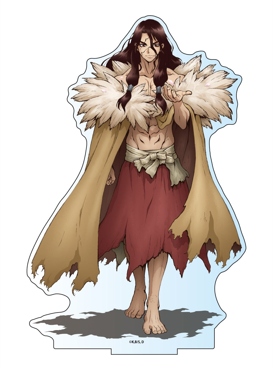 Dr.STONE』 【描き下ろし】BIGアクリルスタンド 獅子王司（桜 