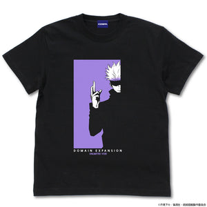 『呪術廻戦』五条悟 Tシャツ BLACK