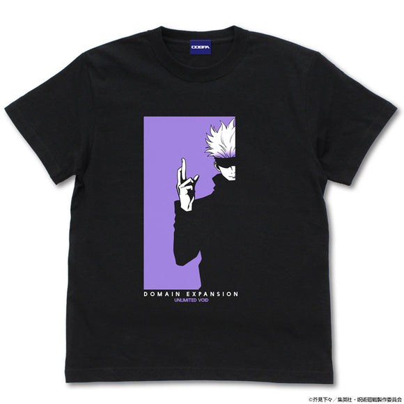 『呪術廻戦』五条悟 Tシャツ BLACK