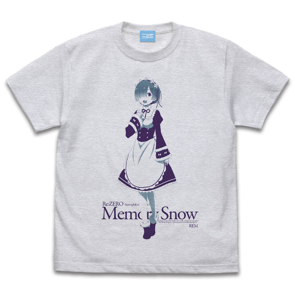 『Re:ゼロから始める異世界生活』レム Tシャツ Memory Snow Ver.