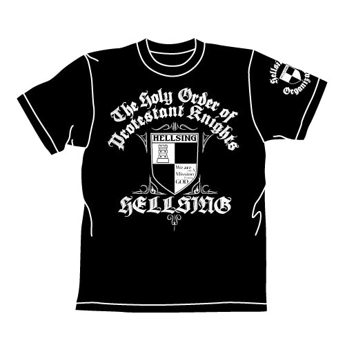 『HELLSING』ヘルシング機関Tシャツ BLACK