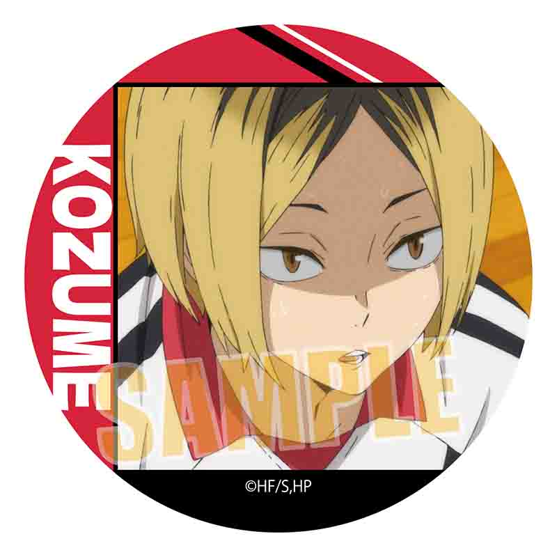ハイキュー　缶バッジ　Part2　孤爪研磨×10 ハイキュー!!』 缶バッジ Part2 /孤爪 研磨 – Anime Store JP
