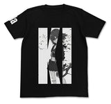 『キルラキル』纏流子Tシャツ/BLACK