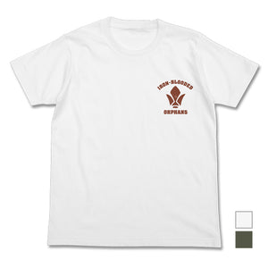 『機動戦士ガンダム 鉄血のオルフェンズ』鉄華団Tシャツ WHITE