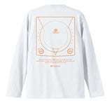 『ドリームキャスト』リブなしロングスリーブTシャツ WHITE