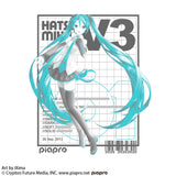 『初音ミク V3』初音ミク V3 Tシャツ Ver.3.0