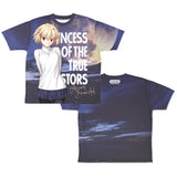 『月姫 -A piece of blue glass moon-』アルクェイド・ブリュンスタッド 両面フルグラフィックTシャツ 月夜のアルクェイドVer.