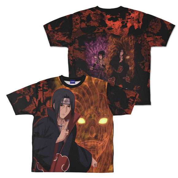 『NARUTO-ナルト- 疾風伝』描き下ろし うちはイタチ 両面フルグラフィックTシャツ