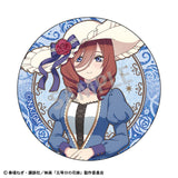 『五等分の花嫁』グリッター缶バッジ 中野三玖 アールヌーヴォー