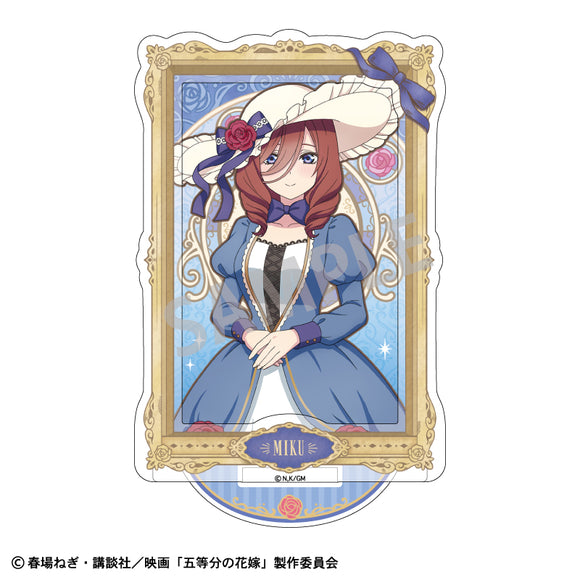 『五等分の花嫁』フレームアクリルスタンド 中野三玖 アールヌーヴォー