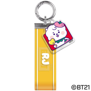 『BT21』ロゴテープキーチェーン/ RJ