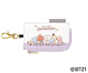 『BT21』パスケース付 キーケース トレイン