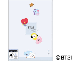 『BT21』カラー 6ポケットクリアファイル/コロコロ