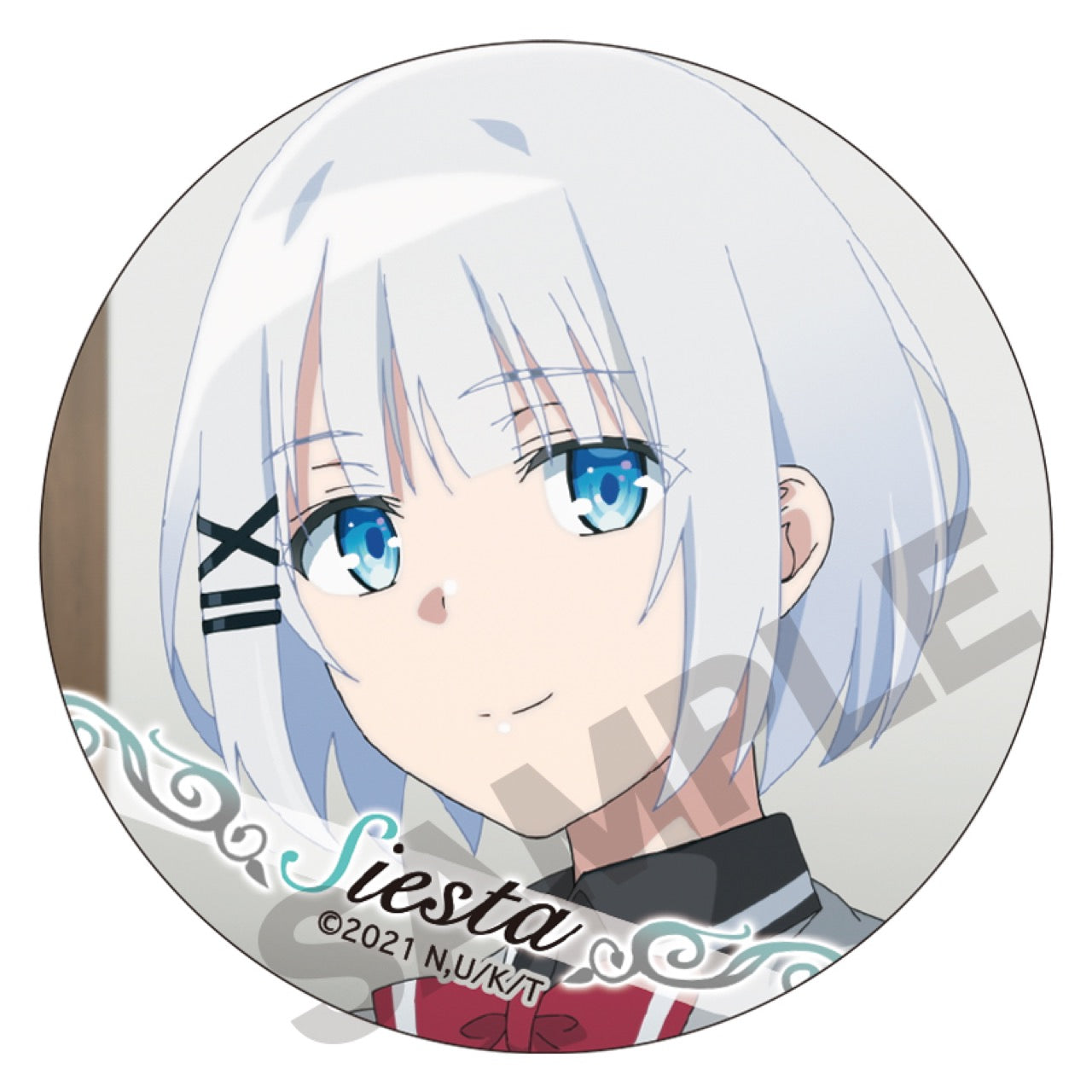 探偵はもう、死んでいる。』シエスタ 缶バッジ - Anime Store.JP