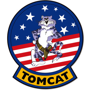 『TOP GUN トップガン』マグネットステッカー TOMCAT