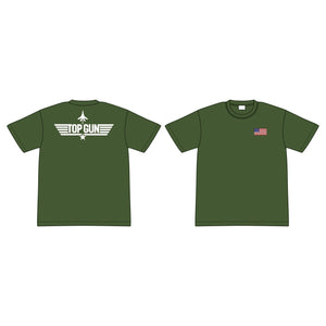 『TOP GUN トップガン』トップガン Tシャツ(OD)