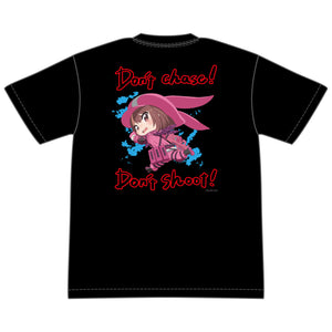 『ソードアート・オンライン オルタナティブ ガンゲイル・オンライン』追いかけないで! 撃たないで! バックプリント Tシャツ