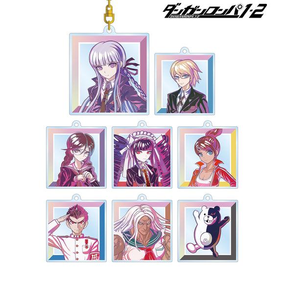 『ダンガンロンパ１・２ Reload』トレーディング Ani-Art clear label アクリルキーホルダー ver.B(全8種) BOX