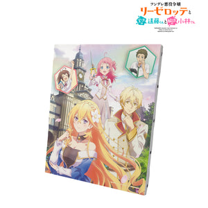 『ツンデレ悪役令嬢リーゼロッテと実況の遠藤くんと解説の小林さん』ティザービジュアル キャンバスボード