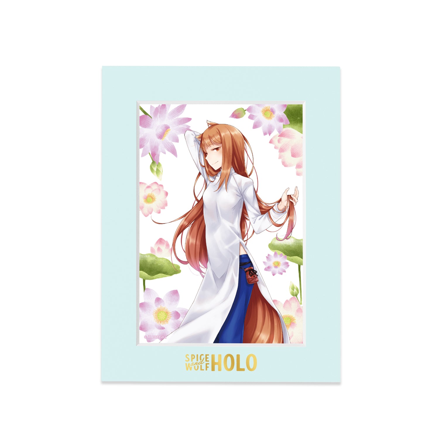 新品] ホロライブ 描き下ろし複製原画 はなぶしver. こぼ＆ぐら