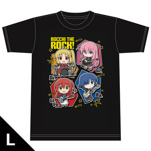 アニメ『ぼっち・ざ・ろっく!』 TシャツD[バンドTシャツver.] Lサイズ