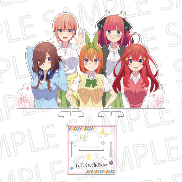 『五等分の花嫁∽』BIGダイカットスタンド