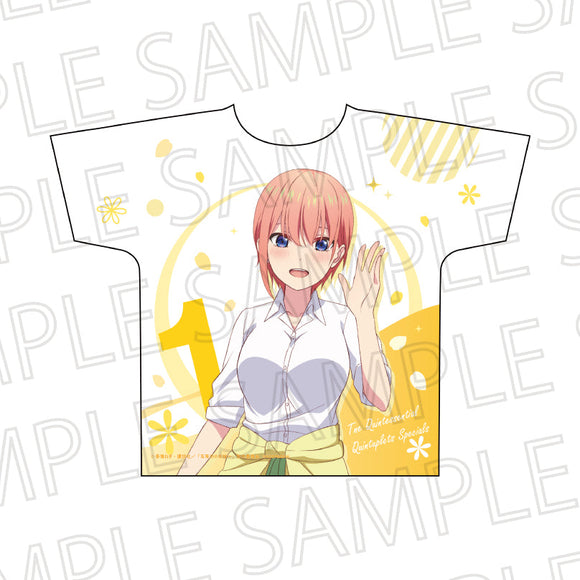 『五等分の花嫁∽』フルグラフィックTシャツ 中野一花