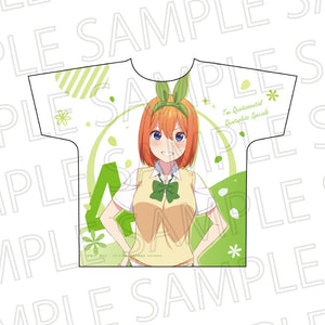 『五等分の花嫁∽』フルグラフィックTシャツ 中野四葉