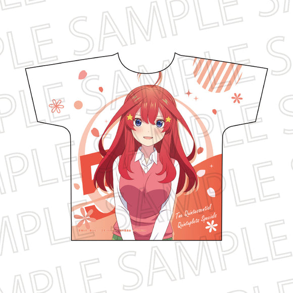 『五等分の花嫁∽』フルグラフィックTシャツ 中野五月