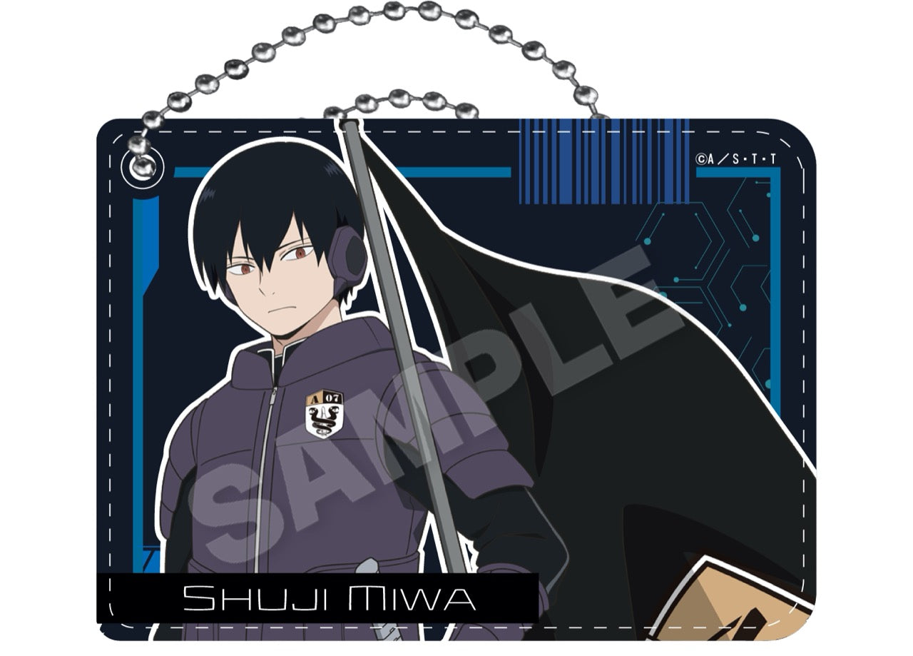 ワールドトリガー』PUレザーパスケース 三輪秀次 – Anime Store JP