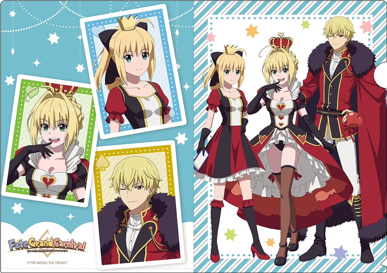 Fate/Grand Carnival』クリアファイルセット 不思議の国のアリス ver. – Anime Store JP