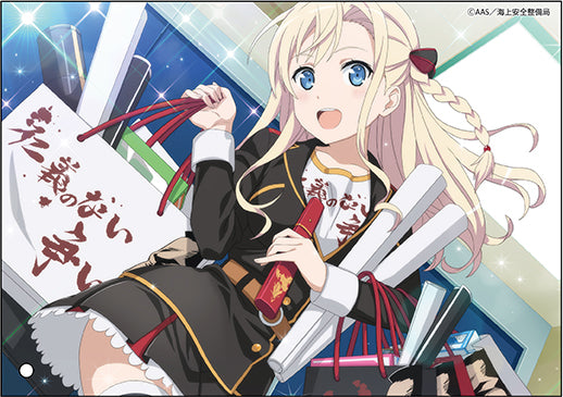 『ハイスクール・フリート 艦隊バトルでピンチ！』ミニアクリルアート　ヴィルヘルミーナ・ブラウンシュヴァイク・インゲノール・フリーデブルク